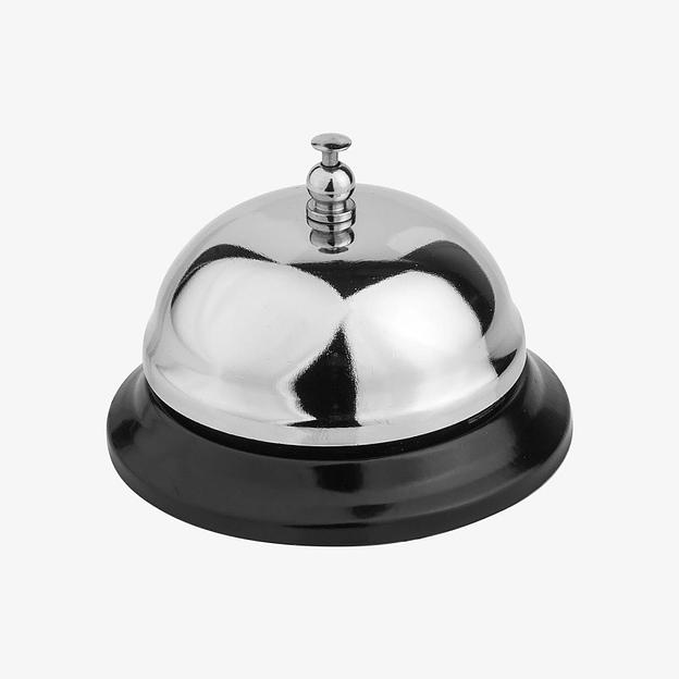 Звонок барный d= 8,5 см. h=6 см. хром.сталь MGsteel /1/ фото 1