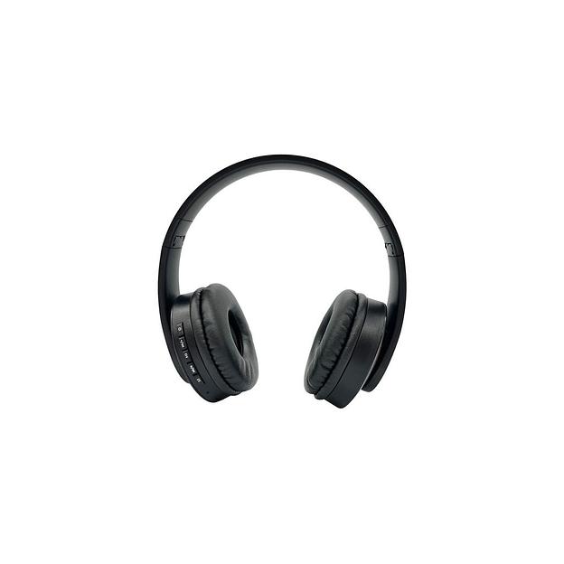 Наушники Hyundai H-HP102, Bluetooth, накладные, черный фото 1