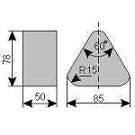 Сегменты для мозаично шлифовальных машин марки СО фото 1