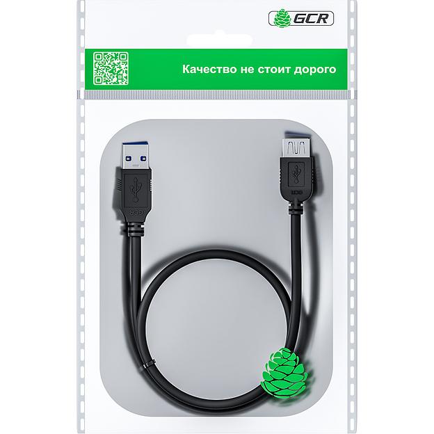GCR Удлинитель 3.0m USB 3.0, AM/AF, черный, GCR-52702 Удлинитель Greenconnect 3 м (GCR-52702) фото 3