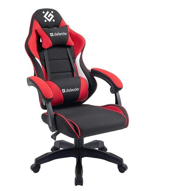Игровое кресло SORRENTO BLACK/RED 64028 DEFENDER фото 3