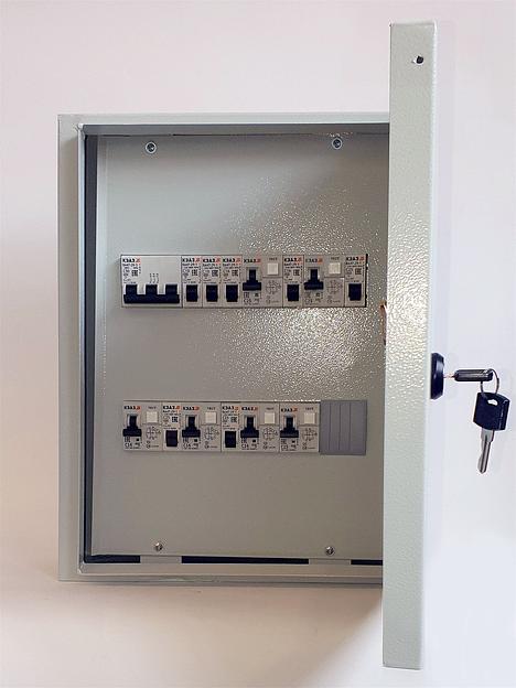 Щиток НКУ 50А-ЩРН-24-IP54 14 автоматов М25 фото 1