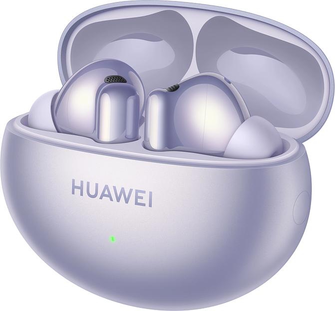 Гарнитура внутриканальные Huawei FreeBuds 6i Orca-T100 фиолетовый беспроводные bluetooth в ушной раковине (55037547) фото 2
