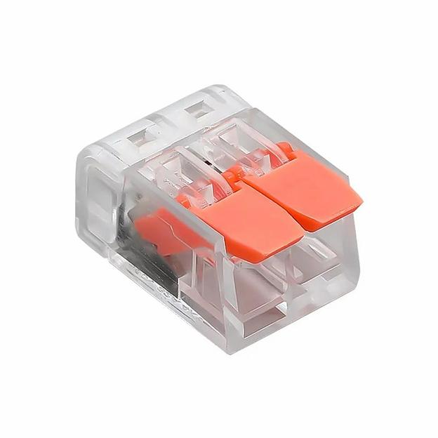 Клемма Exser 221-612 41А 2 выхода, 2,5-6мм фото 1