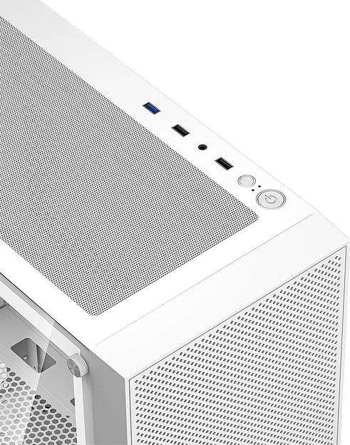 Корпус PcCooler C3B310 WH белый без БП ATX 2xUSB3.0 audio bott PSU фото 9