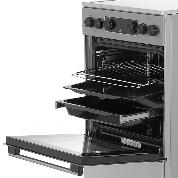 Плита Электрическая Gorenje GEC5C40XAOT серый стеклокерамика (без крышки) фото 8