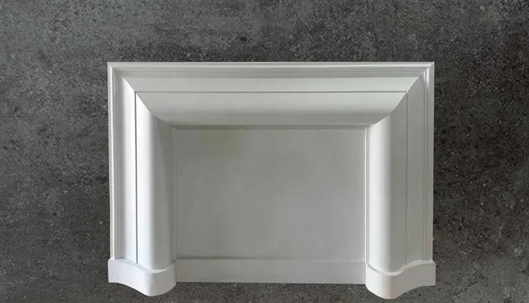 Каминный портал гипсовый Samaragips декоративный Камин-5 ОПТ фото 1