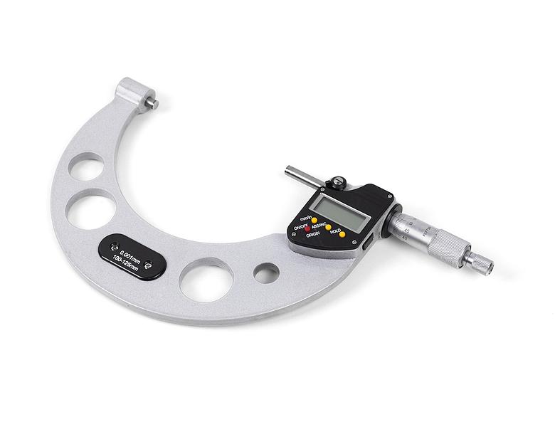 Микрометр гладкий МКЦ- 125 0,001 электр. 4-кн. IP54 ЧИЗ с поверкой фото 6