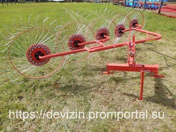 Грабли-ворошилки 5 колес Беларусь фото 1