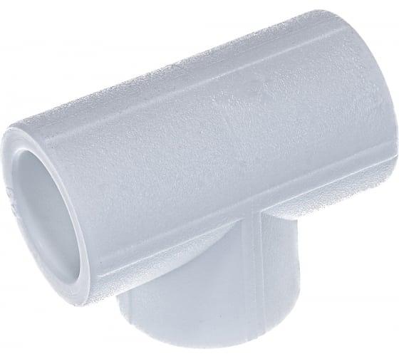 Тройник 90 мм полипропиленовый PPR белый фото 1