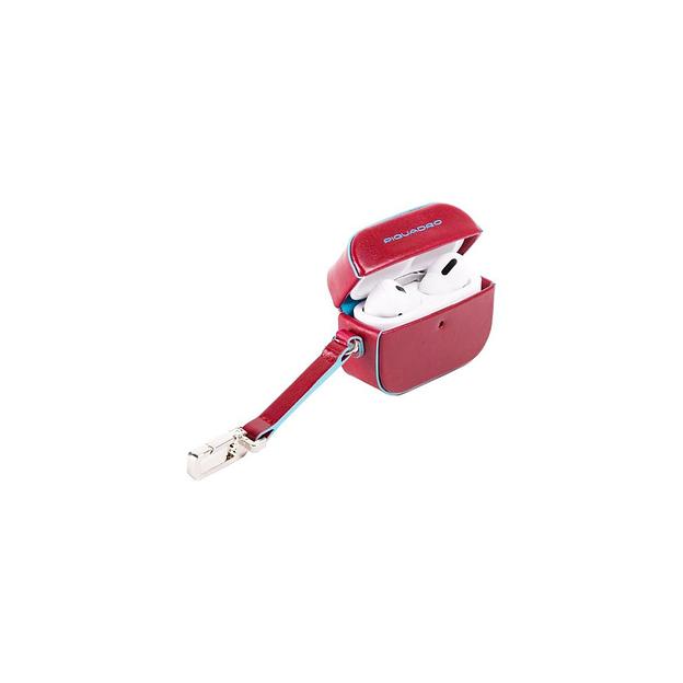 Чехол для наушников Piquadro Blue Square AC5308B2/R красный кожа натуральная фото 1