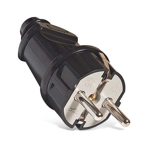 Евровилка прямая черная фото 1