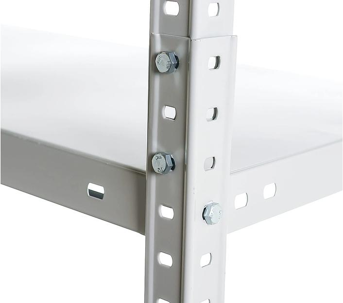 Стеллаж Практик MS Standart 160KD/70x30/4 пол.:4 разборная 1600x700x300мм серый (S24099023402) фото 4