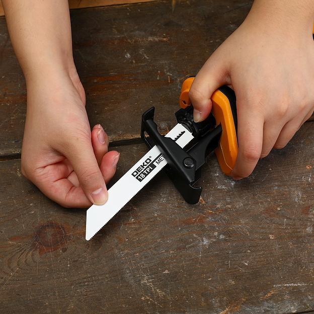 Полотно по дер./мет. Deko RSB10 10пред. (сабельные пилы) фото 4