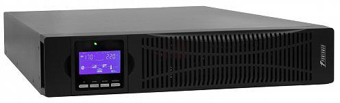 ИБП POWERMAN Online 2000 RT, LCD, двойного преобразования, 2000ВА, 1800Вт, 8 розеток IEC 60320 C13, защита от КЗ, импульсных всплесков сети, перегрузки, разряда и перезаряда батареи. RJ11 / RJ45, USB, RS232, SNMP, EPO. Сертификаты: ISO 9001, ЕАС. Габариты фото 2