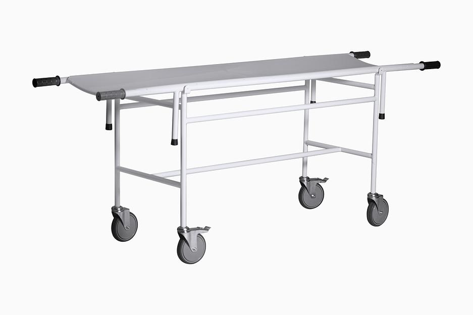 Тележка для перевозки больных со съемной панелью ТБС-01 без регулируемой головной секции фото 1