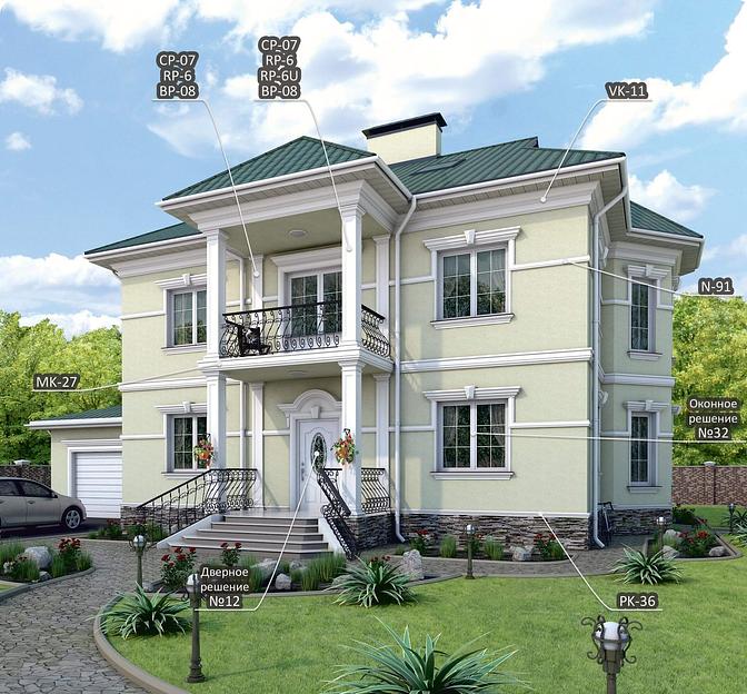 Карниз межэтажный MK 02 опт фото 6