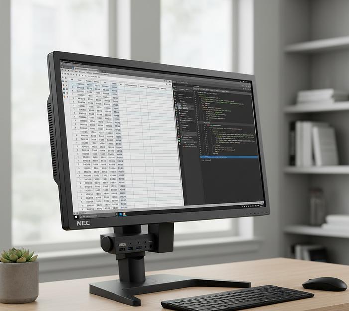 Монитор 24 LCD Nec EA241WM Bk фото 1