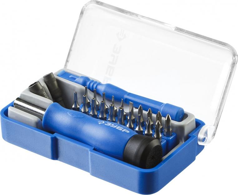 ЗУБР Набор "ПРОФЕССИОНАЛ": Отвертки для точных работ, 24предм [25648-H24] фото 3