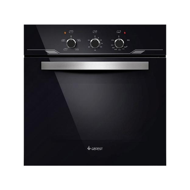 Духовой шкаф Газовый Gefest ДГЭ 621-01 черный фото 1