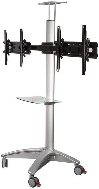 Подставка для телевизора Arm Media PT-STAND-15 серебристый 26"-55" макс.120кг напольный наклон фото 5