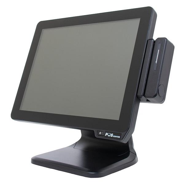 POSCenter POS200 - мощный сенсорный моноблок. 15", P-CAP, CPU-I5-6360; 8GB; SSD 256GB; MSR фото 1
