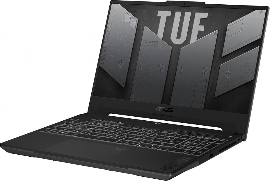 Ноутбук Asus TUF Gaming F15 FX507ZI4-LP041 Core i7 12700H 32Gb SSD1Tb NVIDIA GeForce RTX4070 8Gb 15.6" IPS FHD (1920x1080) noOS grey WiFi BT Cam (90NR0FV7-M003H0) фото 4