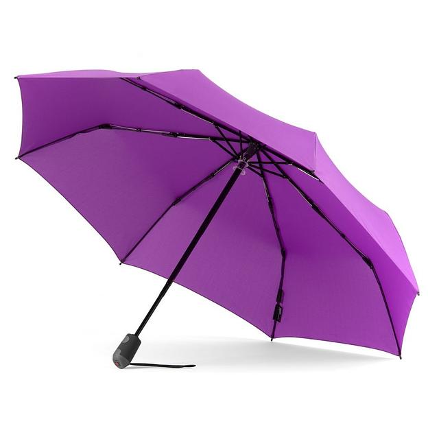 Зонт Knirps автомат E.200 Medium Duomatic PURPLE ECOREPEL 95 1200 5500 фото 3