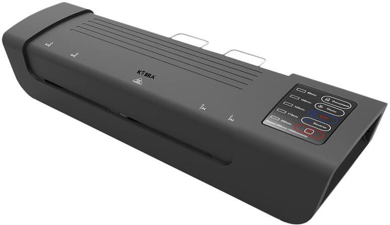 Ламинатор Kobra Queenlam 250 S3 Moment черный A3 (75-250мкм) 100см/мин (4вал.) хол.лам. лам.фото реверс фото 1