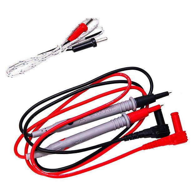 Измерительный и разметочный инструмент Deli Многофункциональный цифровой мультиметр Deli DL334303 напряж. 0-1000В, сила тока 0,02-10А, сопр. до 60 МОм, ЖК-дисплей фото 9