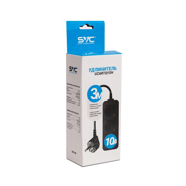 Удлинитель SVC GXC3S-30M 3 м. 220 в. фото 3