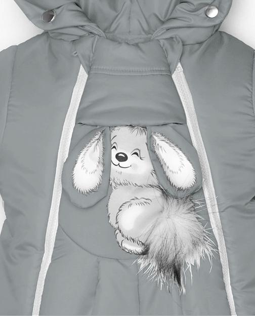 Комбинезон-конверт «Трансформер», Зима, Серый 147шм (62 см) фото 6