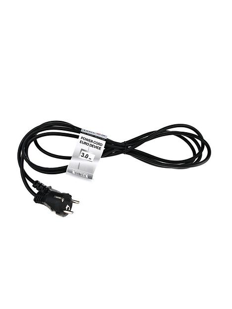 Кабель компьютер - розетка 220V <3.0м> (Европейский стандарт) VCOM Telecom TP021-3.0-BK фото 3