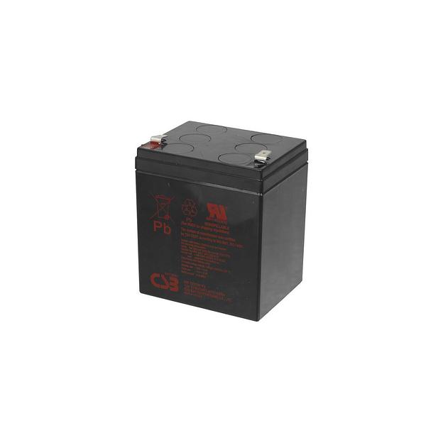 Аккумуляторная батарея CSB HR 1221W F2 для ИБП 12В, 5Ач фото 1