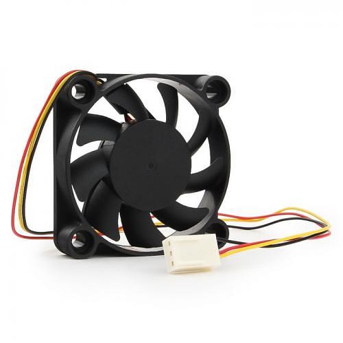 Вентилятор Gembird D50BM-12AS 50x50x10, подшипник, 3 pin, провод 25 см {400} фото 2