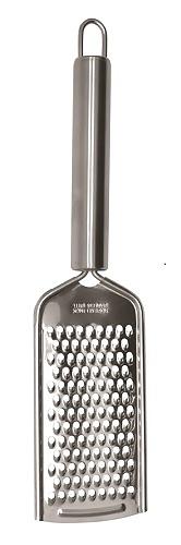 Терка с ручкой 24 см. раб.часть 10*5,5 см. нерж. плоская FM /1/6/ фото 1