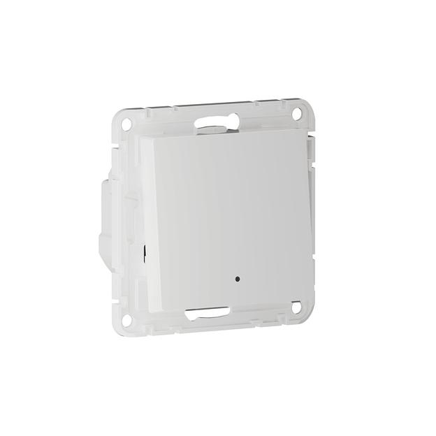 ATLASDESIGN SMART 1-кл. ВЫКЛЮЧАТЕЛЬ с подсв., Zigbee, сх.1, L+N, 10А, мех., БЕЛЫЙ фото 4