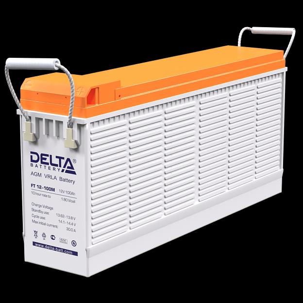 Аккумуляторная батарея DELTA BATTERY FT 12-100 M фото 1