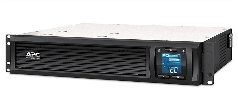 Источник бесперебойного питания APC Smart-UPS C 1000VA/600W, 2U RackMount, 230V, Line-Interactive, LCD, 1 year warranty(REP. SMC1000I-2U) (SMC1000I-2UC) фото 1