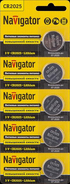 Батарейка NBT-CR2025-BP5 фото 1