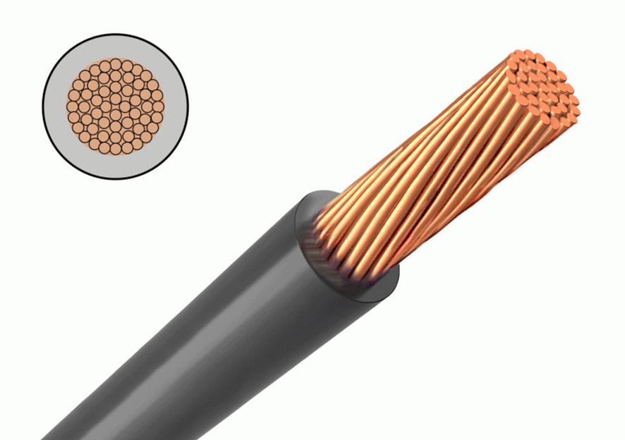Кабель силовой ХКА КГ-ХЛ 1×10-220/380В-3 ОПТ фото 1