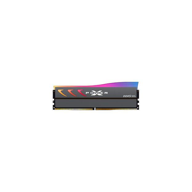 Оперативная память Silicon Power Xpower Storm SP016GXLWU64AFSK DDR5 - 1x 16ГБ 6400МГц, DIMM, Gray, Ret фото 1