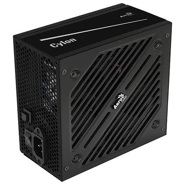 Блок питания Aerocool ATX 500W CYLON 500 80+ (24+4+4pin) APFC 120mm fan color 5xSATA RTL фото 2