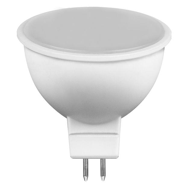 Лампа светодиодная LED 5вт 230в G5.3 теплый фото 2