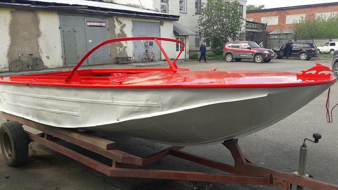 Услуги по порошковой покраске лодок с предварительной пескоструйной обработкой фото 3
