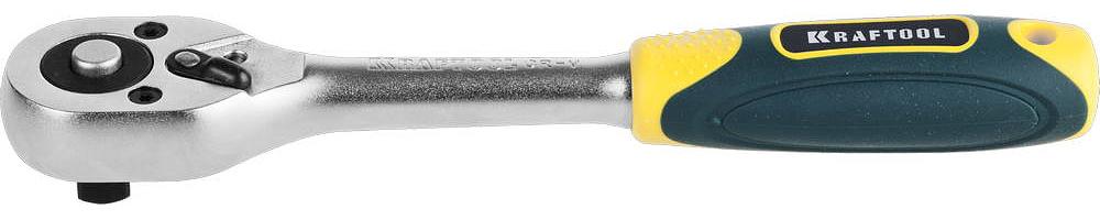 KRAFTOOL 3/8″, 72 зубца, трещотка для торцовых головок (27791-3/8) фото 1