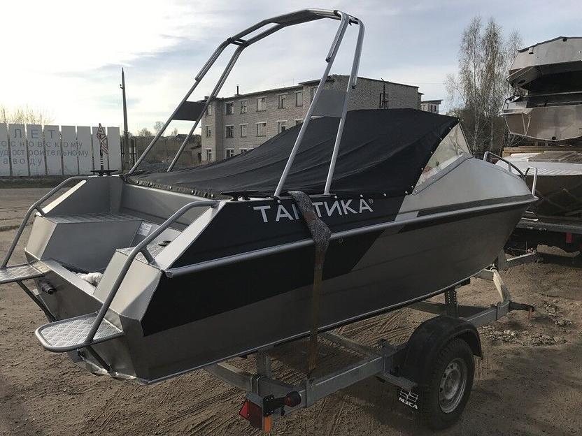 Алюминиевый каютный катер Тактика 550 Cruise, 550*220*100 см фото 6