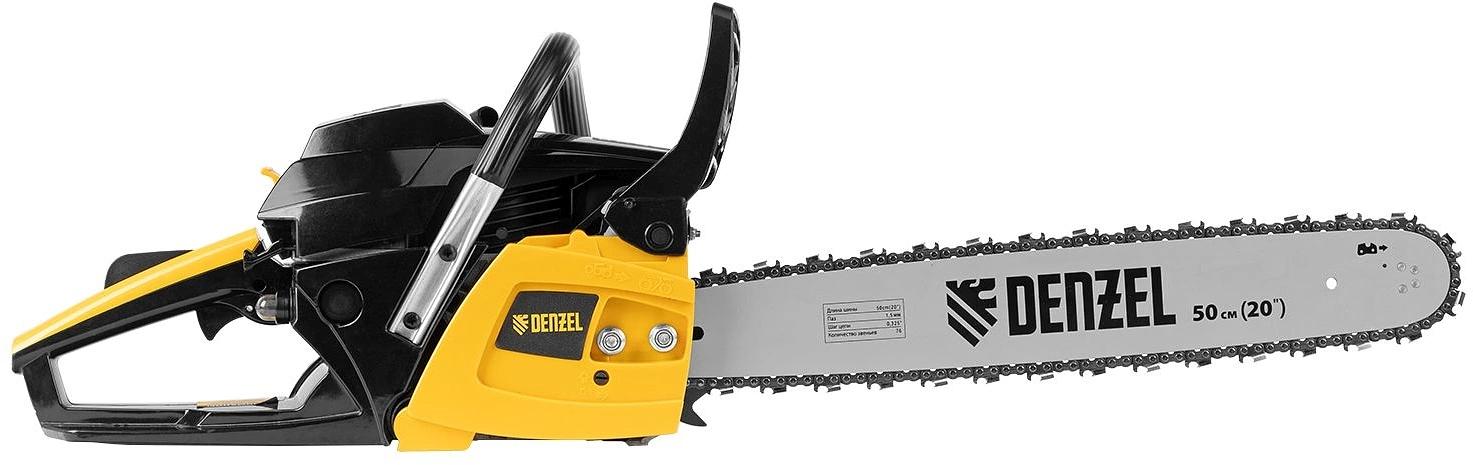 Бензопила Denzel DGS-5820 4.1л.с. дл.шины:20" (50cm) (95235) фото 8