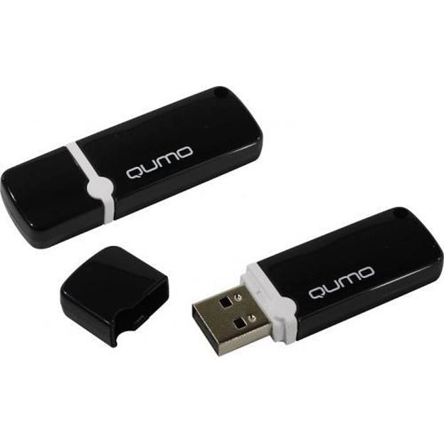 USB 2.0 QUMO 16GB Optiva 02 Black [QM16GUD-OP2-black] фото 1
