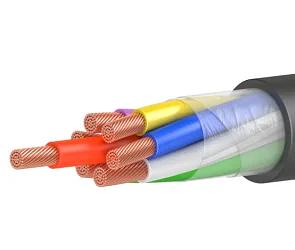 Кабели гибкие с резиновой изоляцией РПШЭ 7x1,5 фото 1